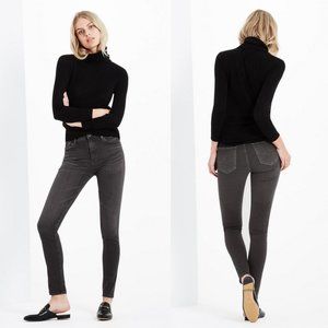 AG Adriano Goldschmied Women's High Rise Jeans in Slate Gray